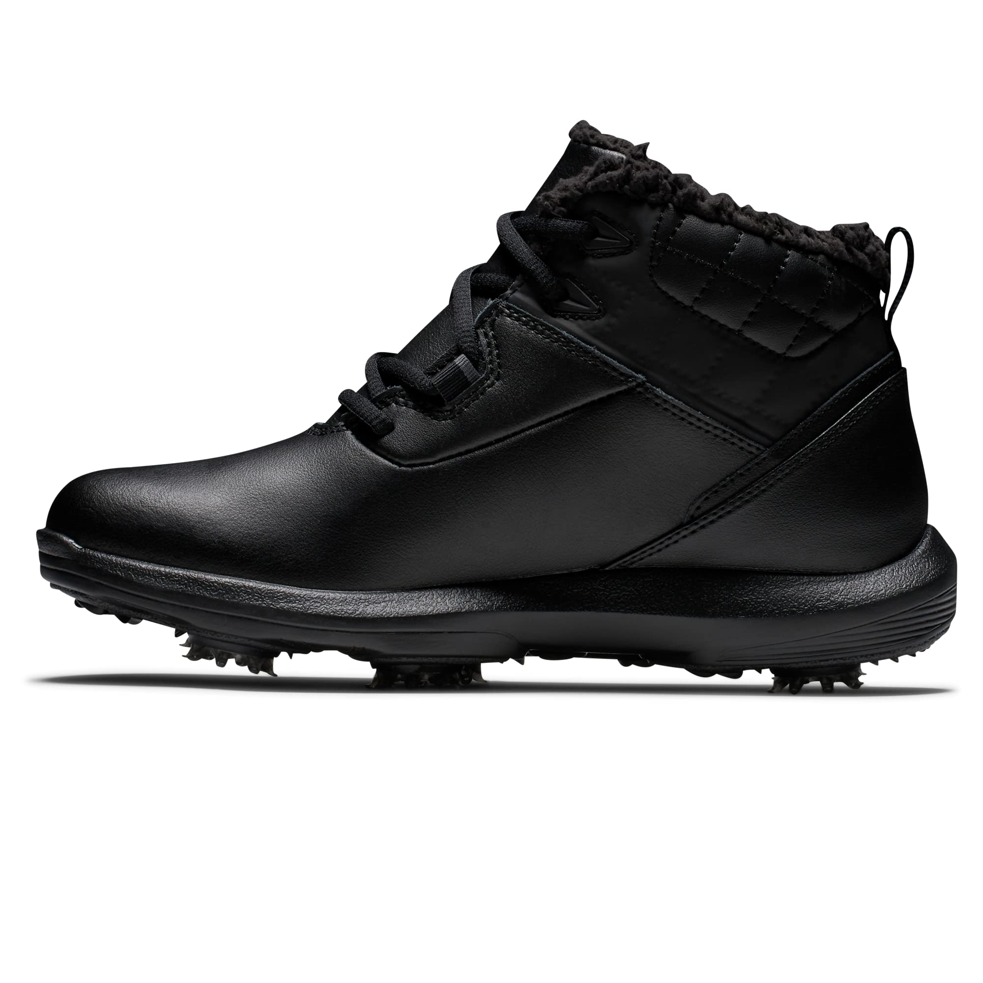 FootJoy Women's Stormwalker Golf Shoe, Black/Black, 9