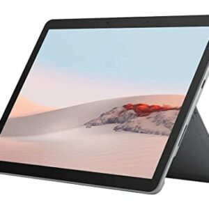 Microsoft Surface Go 2 LTE Tablet, Intel Core m3 M3-8100Y, Intel HD Graphics 615, 8GB RAM, 128GB SSD Storage, Windows 10 Pro, Platinum