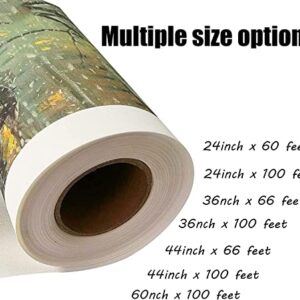 Canvas Roll for Wide Format Inkjet Printer, Polyester Paper Roll for Epson Canon HP Plotter 420gsm, 36" x 60"(90cm x 150cm)