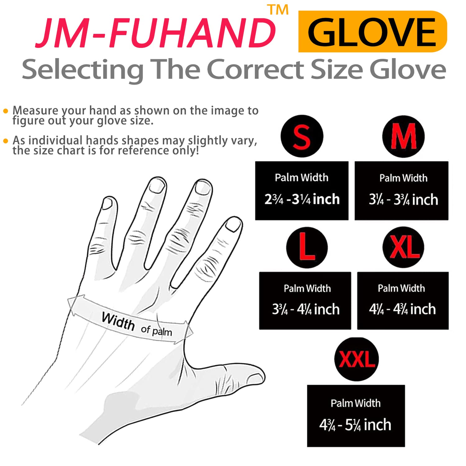 JM-FUHAND Heat Resistant Gloves for Men and Women,Latex Rubber Coated Gloves With Grip. (Medium(2 pairs), red)