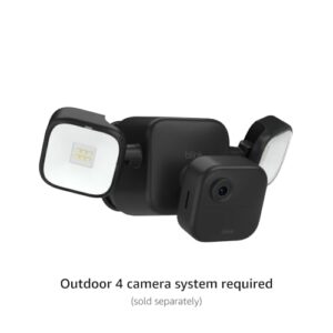 All-New Blink Outdoor 4 Floodlight Mount – Wire-free, 700 lumens, two-year battery life, set up in minutes