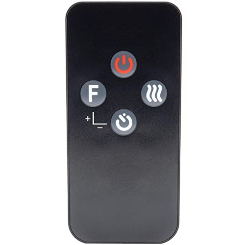 Replacement Remote Control for Greystone Electric Fireplace Stove Heater F2609E