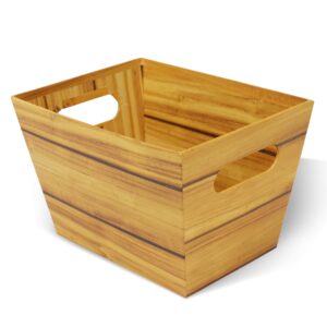 wald imports - wooden decorative organizer bins - closet organizers and storage storage containers - storage bins - tote bins for organization for storage & laundry room organization