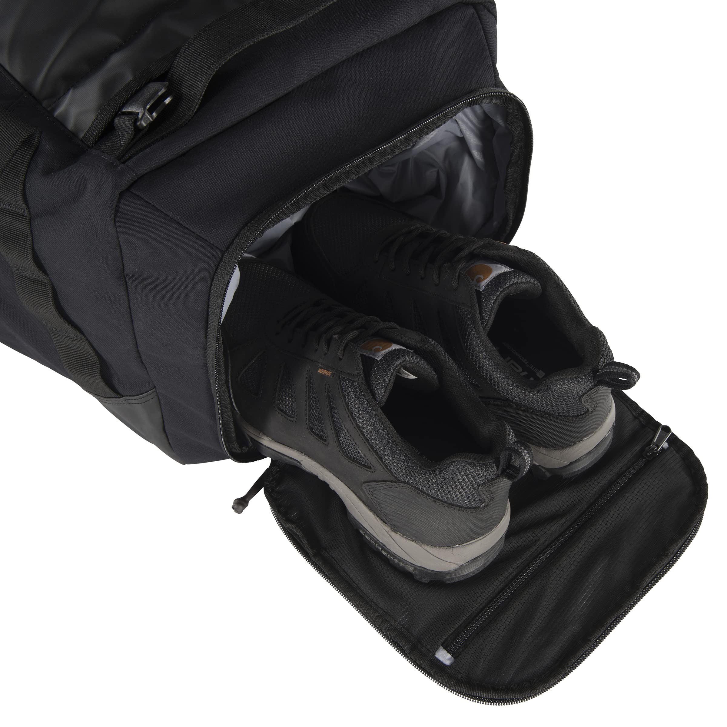 Carhartt Heavy Haul Utility Duffel Bag, Black, 55L