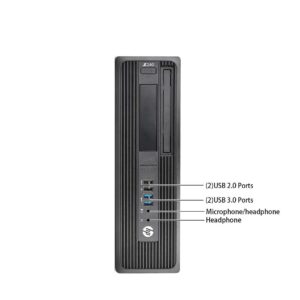 HP Workstation Z240 SFF Desktop PC,Refurbish Desktop i5,Win 10 Business Computers,16G DDR4,1TB NVMe M.2 SSD,DVD,DVI,DP,HDMI,Built-in WiFi,BT,Wireless K&M + TJJ PAD (Renewed)