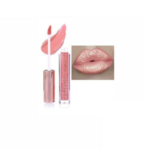 matte metallic lip gloss long lasting waterproof strong pigmented not stick cup diamond shimmer liquid lipstick makeup for women