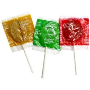 Tootsie Caramel Apple Pops Assorted Apple Orchard Lollipops 12.7-oz. Bag