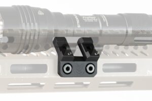 monstrum scout light mount series | compatible with surefire m300/m600 series/streamlight protac series | m-lok 45 degree offset