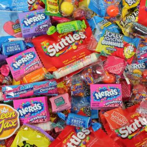 Candy Variety Pack - Assorted Candy Party Mix - 6 LB Bag - Candy Assortment - Bulk Candy Individually Wrapped - Candy Bulk – Pinata Candy - Mixed Candy - Candy Mix - Queen Jax - Easter Candy bulk