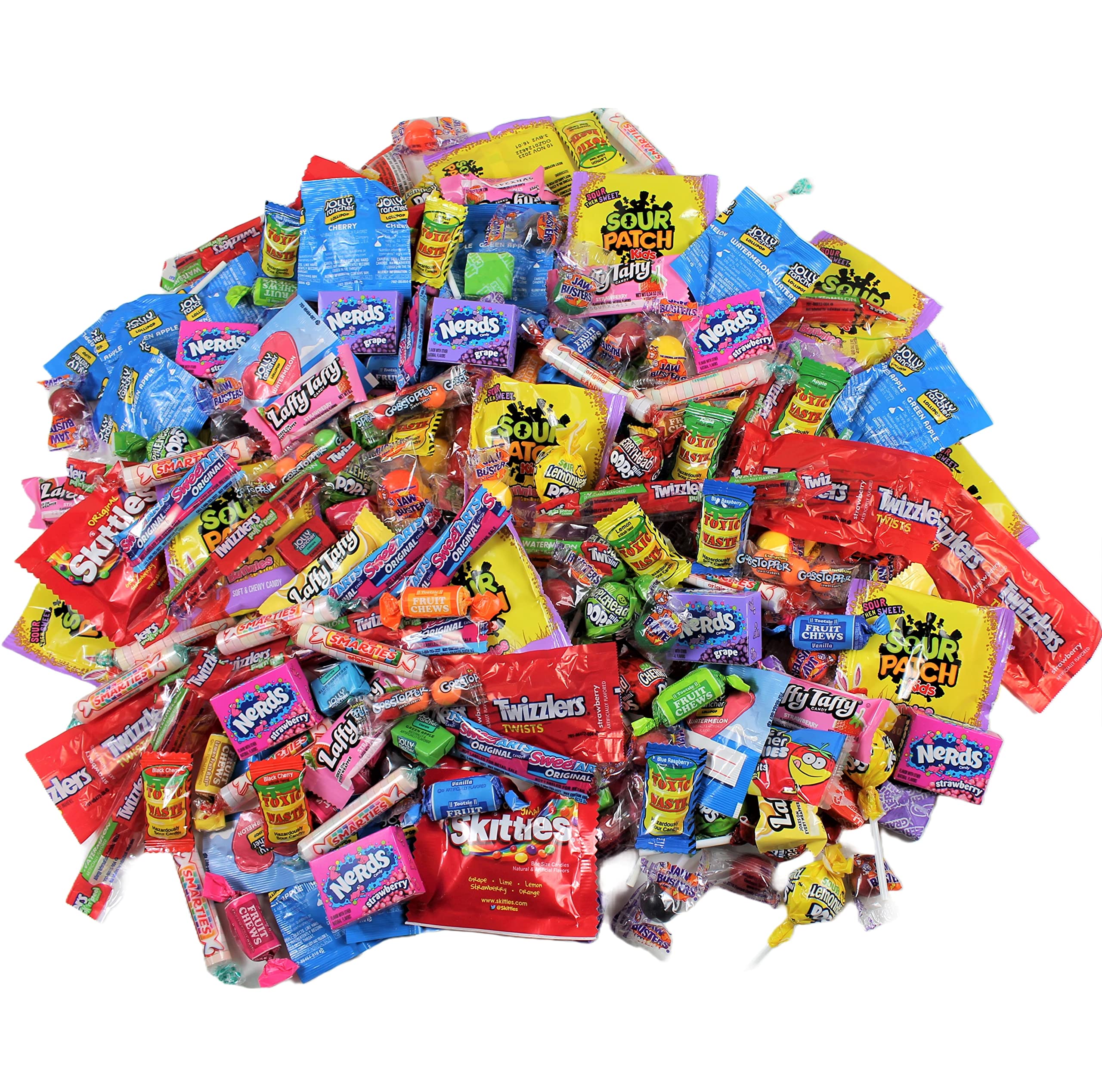 Candy Variety Pack - Assorted Candy Party Mix - 6 LB Bag - Candy Assortment - Bulk Candy Individually Wrapped - Candy Bulk – Pinata Candy - Mixed Candy - Candy Mix - Queen Jax - Easter Candy bulk