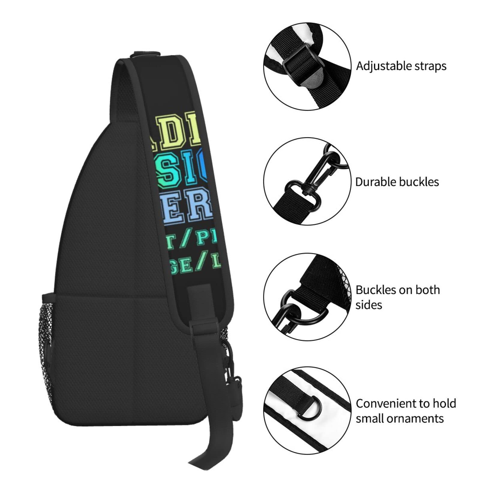 Custom Crossbody Bags Personalized Sling Bag Leisure Sports Outdoor Custom Bag For Men Backpack Optional Color Add Your Own Design Here