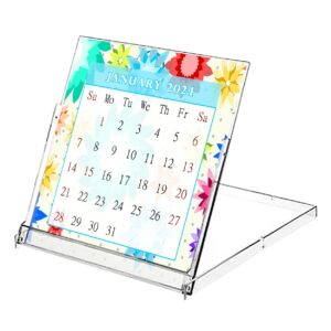 2024 cd-style desk calendar 12 months calendar/planner / (edition #01)