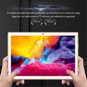 Android 5.1 Tablet, 10.1 inch HD Display 8-core 1+16GB ROM TF Expansion WiFi Blue-Tooth Tablet Best for Adults Working Childrens Boys Girls School Learning Birthday Gift