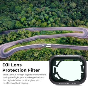 K&F Concept Mini 3/Mini 3 Pro MCUV Protection Filter, 28 Multi-Coated UV Filter Compatible with DJI Mini 3/Mini 3 Pro