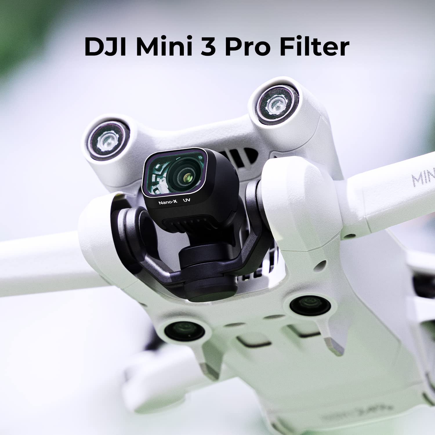 K&F Concept Mini 3/Mini 3 Pro MCUV Protection Filter, 28 Multi-Coated UV Filter Compatible with DJI Mini 3/Mini 3 Pro