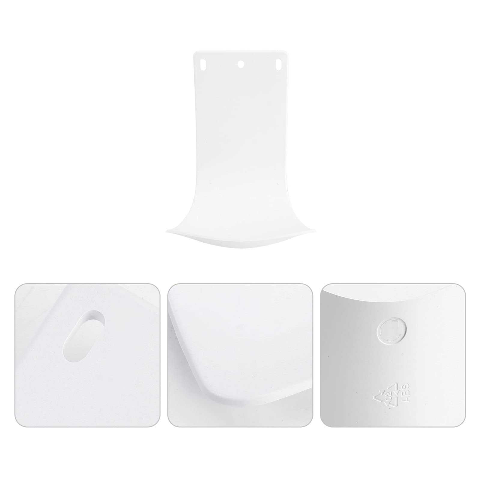 1pc Plastic water tray Soap Dispenser Tray drip catcher tray Household Dispenser Tray Bar Soap Holder automatic soap dispenser wall?soap?box foam white Laundry soap take a bath