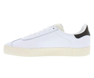 adidas gazelle adv shoes - white/white/shadow olive - 8.0
