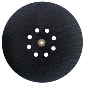 1 Pack Standard 9" 8 Hole Soft Hook and Loop Replacement Sander Pad for 9" Orbital Drywall Sander