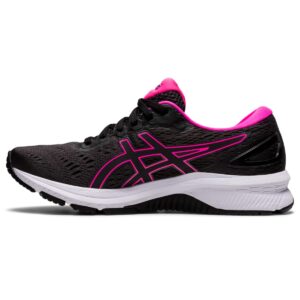 asics women's gt-xpress 2 running, 8, graphite grey/hot pink
