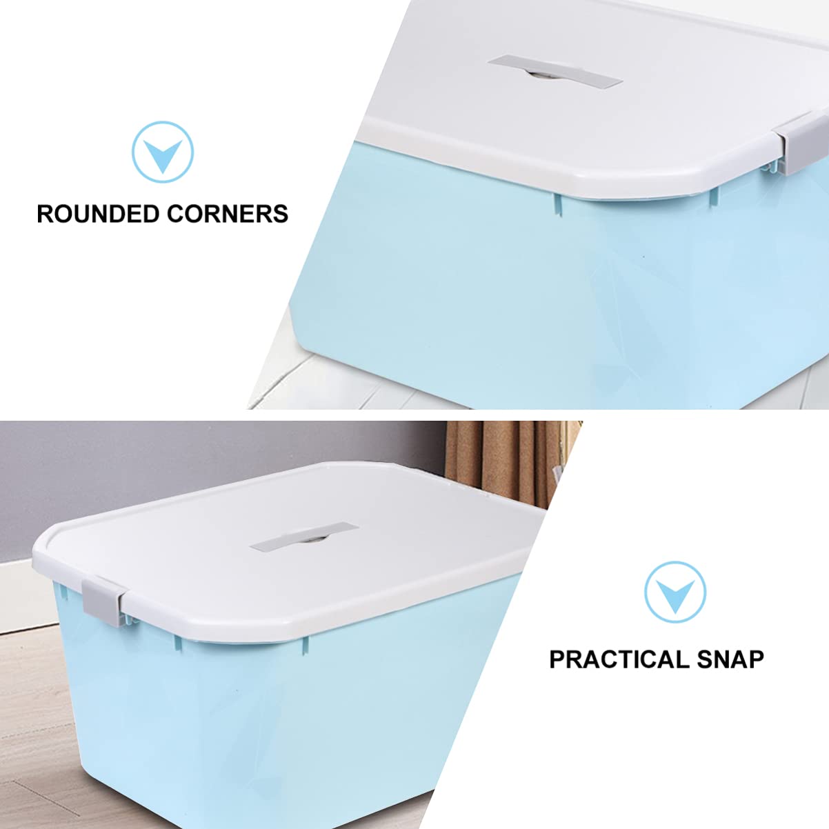 Cabilock Clothes Storage Bins Box Baby Infant Products Storage Multifunctional Case