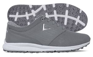 callaway women's marin golf shoe, grey, 8