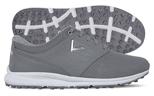 Callaway Women's Marin Golf Shoe, Grey, 8