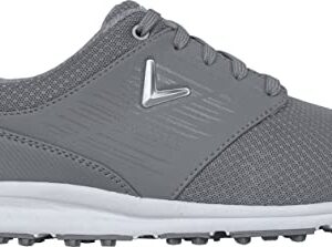 Callaway Women's Marin Golf Shoe, Grey, 8