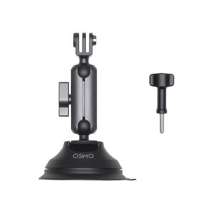 dji osmo action suction cup mount, compatible with osmo action, action 2, osmo action 3, osmo action 4