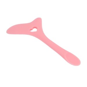 eyeliner stencils aid tool, portable reusable silicone eyeliner winged aid tool highly efficient elastic soft for travel for makeup artists pink