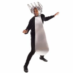 Fork and Toaster Halloween Couples Costume - Funny Dark Humor Themed Joke