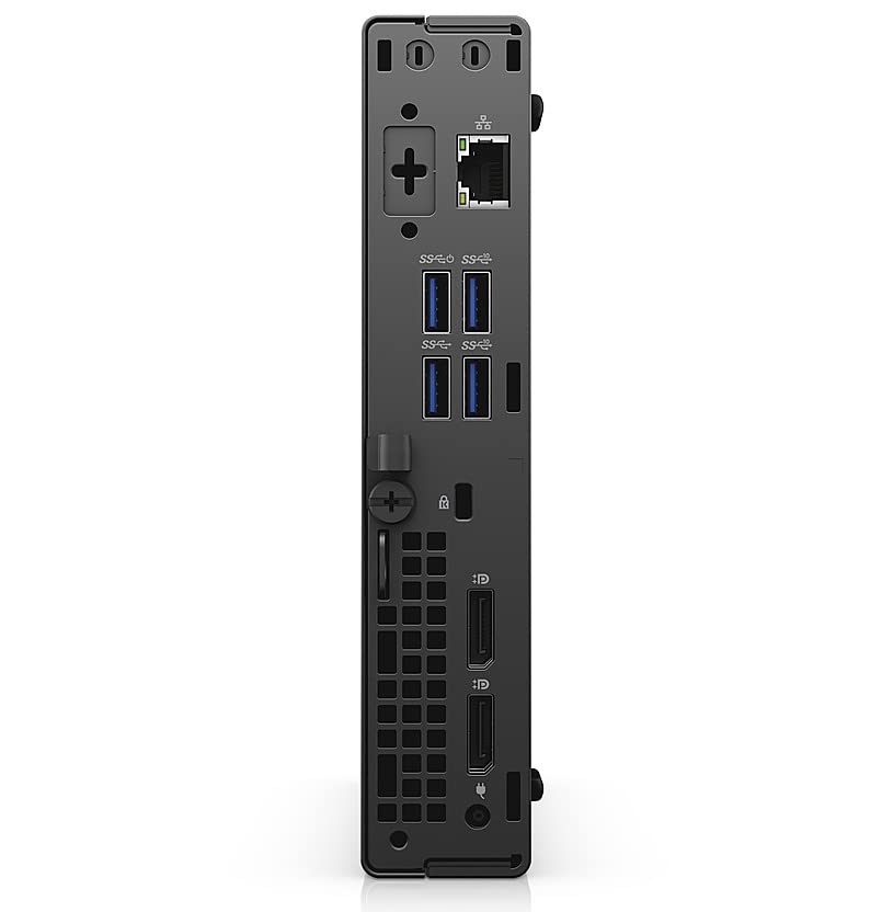 Dell OptiPlex 7080 MFF Business Micro Desktop Computer, Intel Hexa-Core i5-10500T up to 3.8GHz (Beat i7-8700T), 16GB DDR4 RAM, 512GB PCIe SSD, WiFi 6, Bluetooth 5.1, Weight Only 2.87lb, Windows 10 Pro