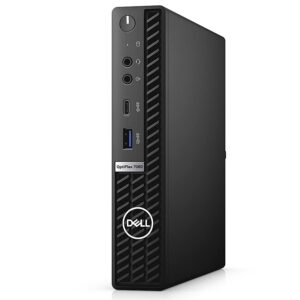 Dell OptiPlex 7080 MFF Business Micro Desktop Computer, Intel Hexa-Core i5-10500T up to 3.8GHz (Beat i7-8700T), 16GB DDR4 RAM, 512GB PCIe SSD, WiFi 6, Bluetooth 5.1, Weight Only 2.87lb, Windows 10 Pro