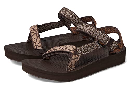 Teva Women's Midform Universal Sandal, Gemina Maple Sugar, 5