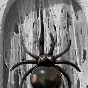 32.5" Spider Foil Balloons - Halloween Black Spiders Animal Spooky Balloon for New Year Party Decoration Supplier