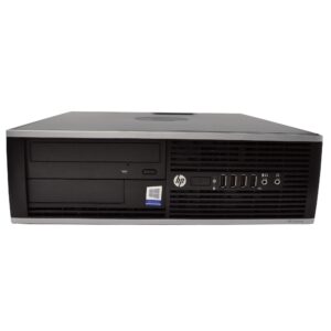 HP ProDesk 6200 Small Desktop Computer (SFF) | Quad Core Intel i5 (3.20GHz) | 8GB DDR3 RAM | 1TB HDD | 5G-WiFi + Bluetooth | Windows 10 Home | 24in Monitor | RGB Mouse, Keyboard + Speakers (Renewed)