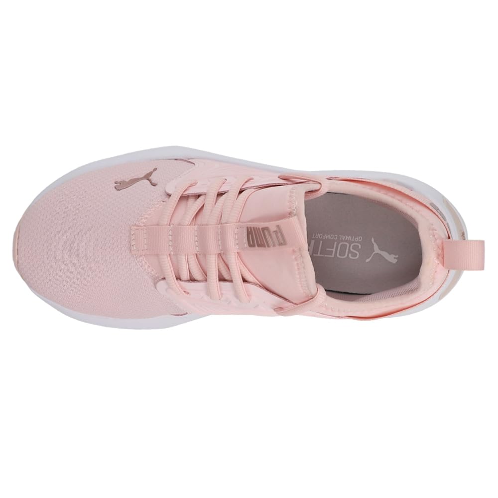 PUMA - Womens Softride Fly Shoes, Size: 6.5 M US, Color: Chalk Pink/Rose Gold