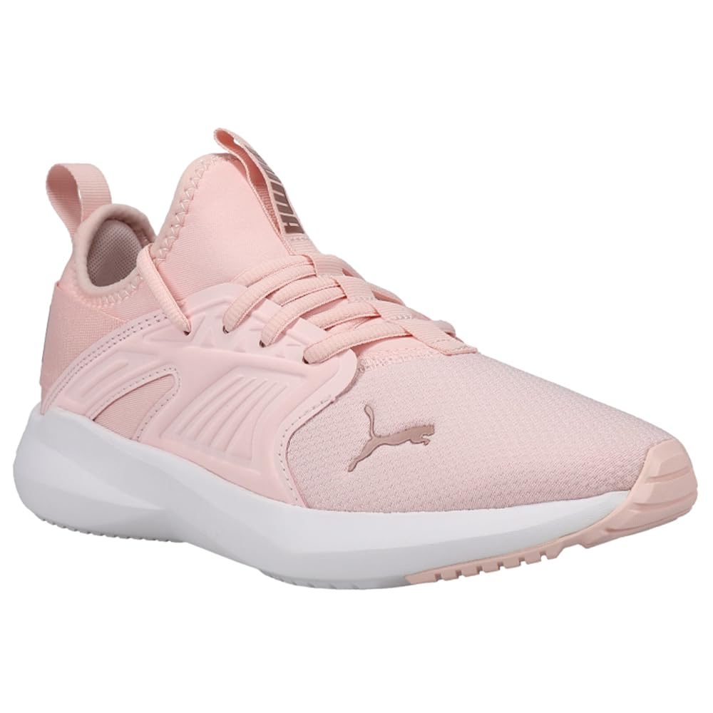 PUMA - Womens Softride Fly Shoes, Size: 6.5 M US, Color: Chalk Pink/Rose Gold