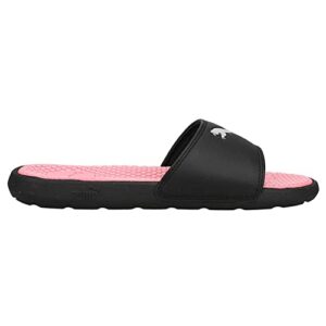 PUMA - Womens Cool Cat Sport Sandals, Size: 10 M US, Color: Puma Black/Peony/Puma Silver