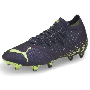 puma - womens future z 1.4 fg/ag wn s shoes, size: 6.5 m us, color: parisian night/fizzy light/pistachio