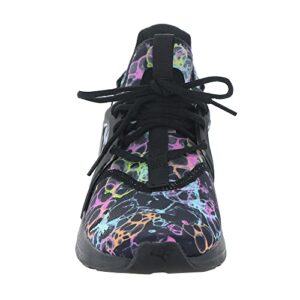 PUMA Softride Enzo Evo Bubble Dye Womens Sneaker 95 BM US BlackMulti