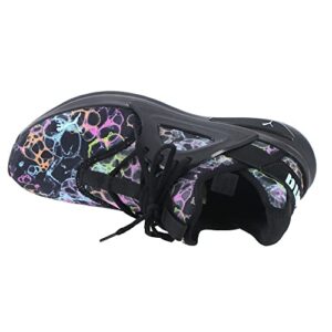 PUMA Softride Enzo Evo Bubble Dye Womens Sneaker 95 BM US BlackMulti