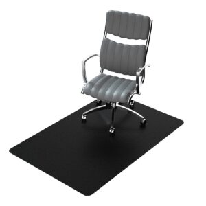 naturehydro low pile carpet chair mats - 48" x 30" x 0.09" thick transparent chairmats, clear chair mat for office chair on carpeted floors, easy rolling,bpa and phthalates free (rectangle)