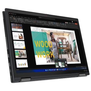 Lenovo ThinkPad X13 Yoga Gen 3 21AW002NUS 13.3" Touchscreen Convertible 2 in 1 Notebook - WUXGA - 1920 x 1200 - Intel Core i7 12th Gen i7-1255U Deca-core (10 Core) - 16 GB Total RAM - 16 GB On-Board