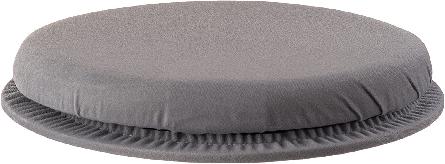 DMI 360 Degree Swivel Seat Cushion, Portable and Lightweight, Great for Home, Office or Travel, Gray