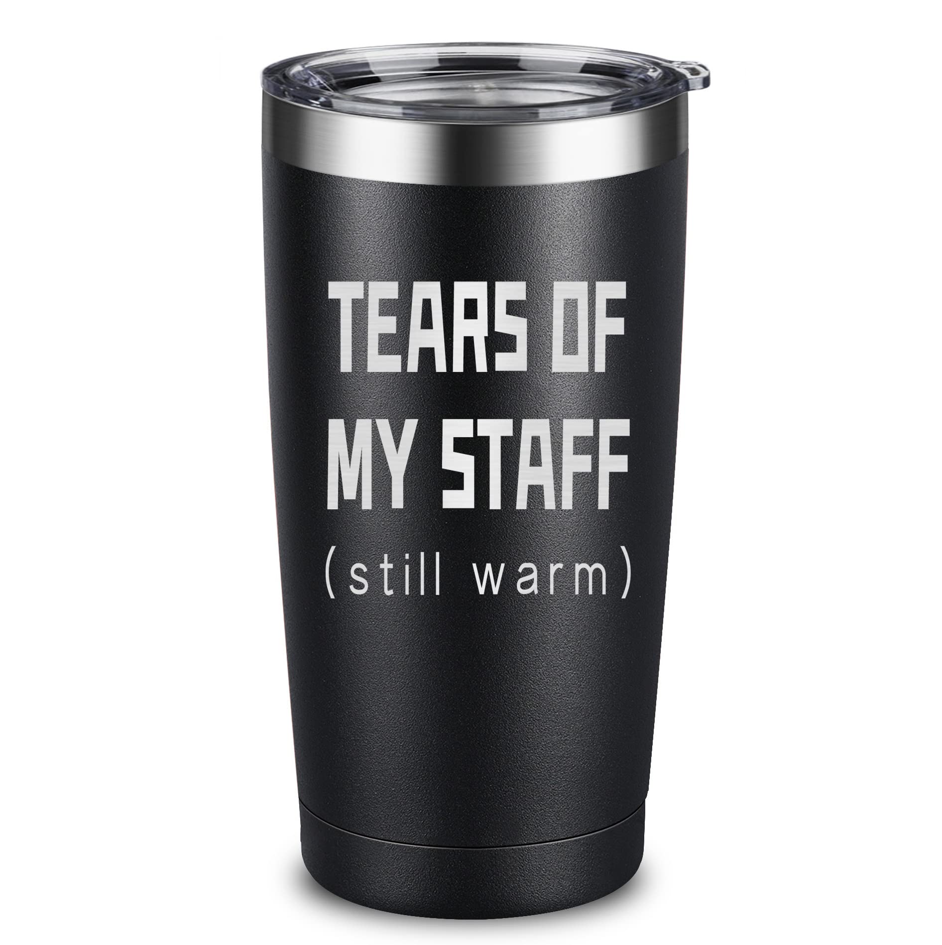 ARIABLE Tears of My Staff - Christmas Gifts for Boss from Employee - Best Gift Ideas for World Best Boss Ever, Assistant, Men, Birthday, Principal, Bosses Day, Office