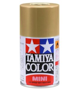 tamiya spray lacquer ts-21 gold tam85021 lacquer primers & paints