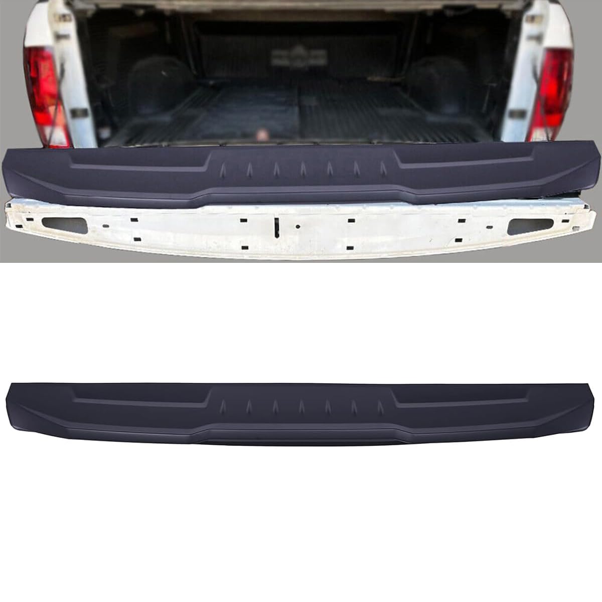 KARPAL Tailgate Spoiler Top Protector Cover Compatible with 2011-2018 Ram 1500 2500 3500 2019-2021 Ram 1500 Classic