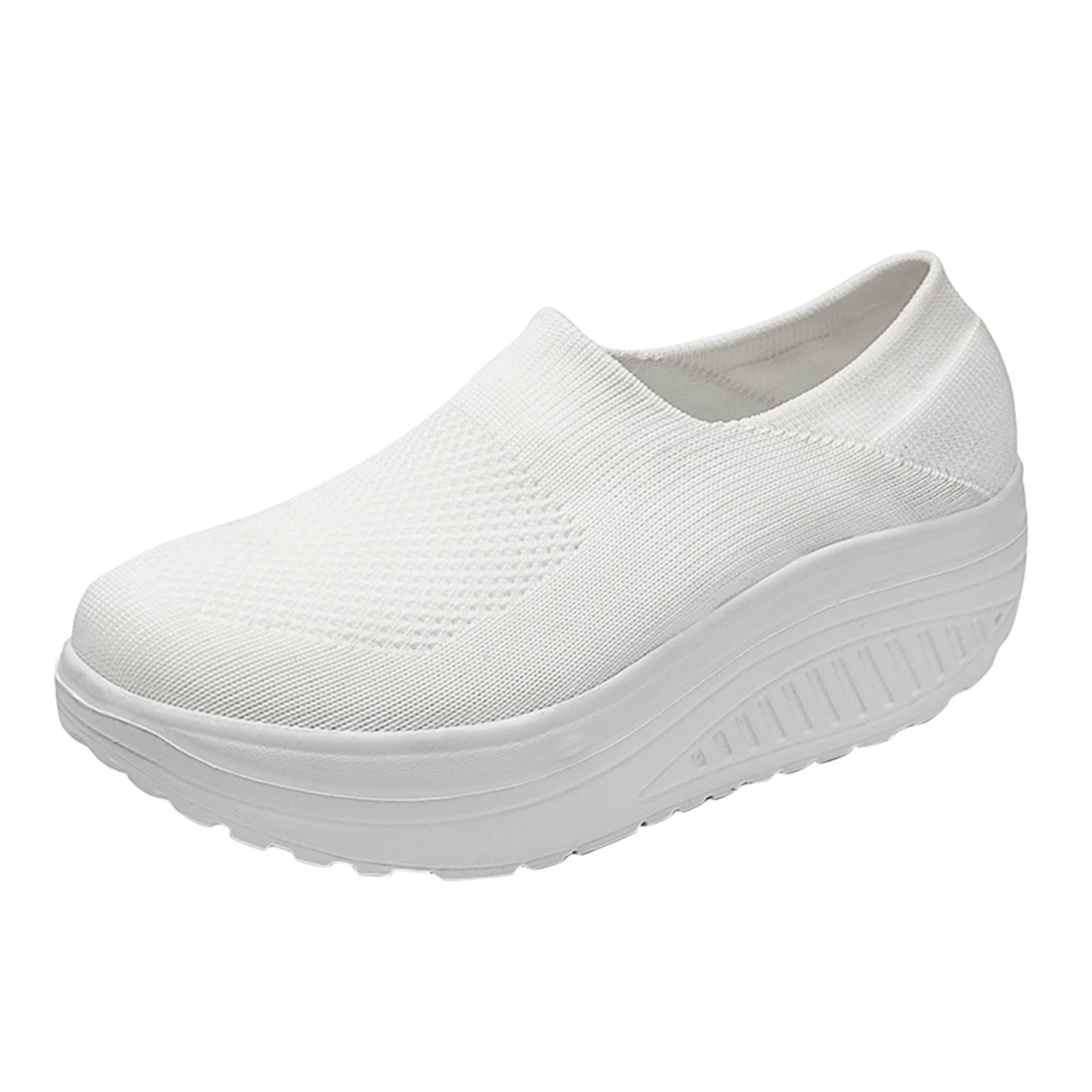 Wide Width Sneakers for Women Athletic Trainers Slip On Tennis Shoes Women Red Sneakers for Women