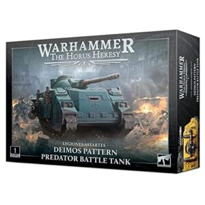 games workshop warhammer 30k - legiones astartes : predator battle tank