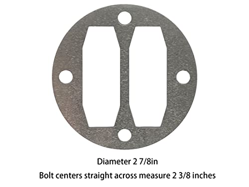 3 Set for for Central Pneumatic Compressor Parts,Central Pneumatic Harbor Freight air Compressor Head Gasket Test kit Reed Valve